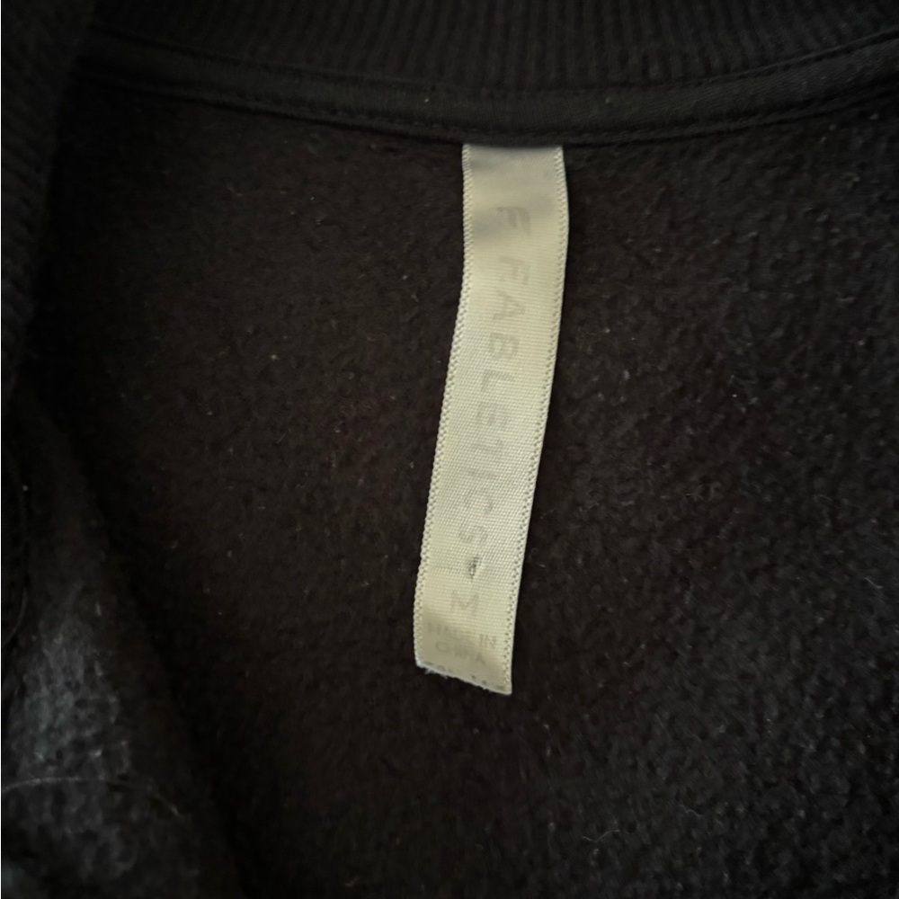 Fabletics Black Pullover Size Small - image 3
